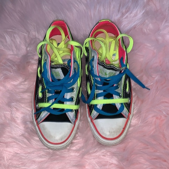 RARE Double Low Top Converse - Picture 2 of 6